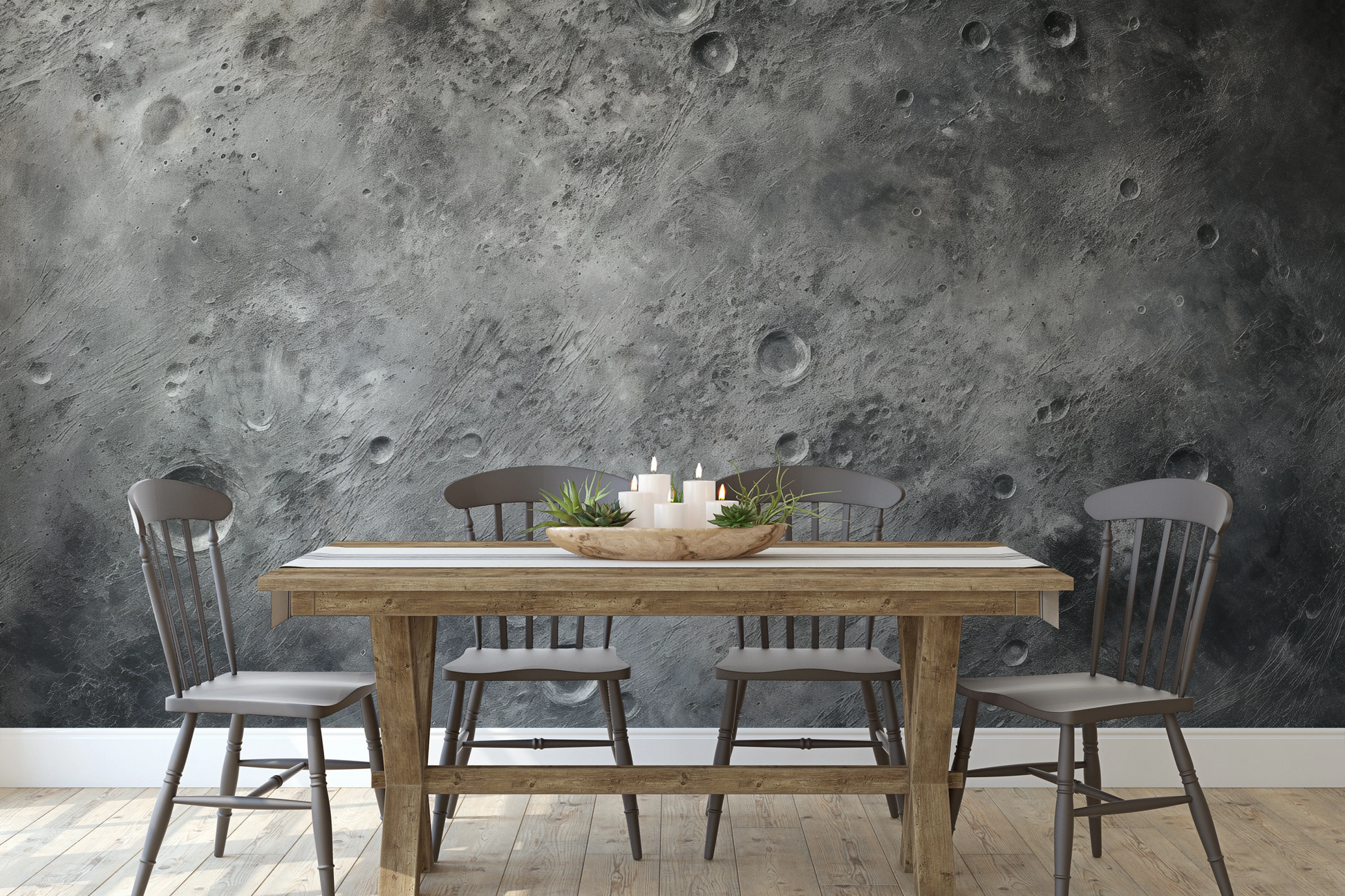 Fototapeta o nazwie Lunar Majesty użyta w aranzacji wnętrza.