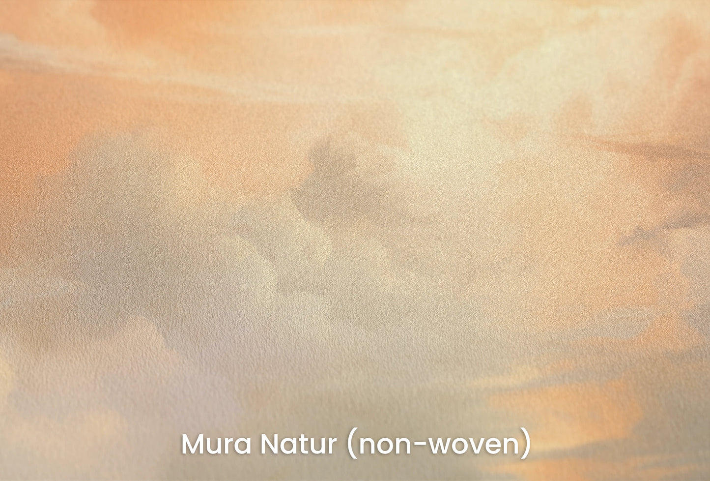 Zbliżenie na artystyczną fototapetę o nazwie Daybreak Musing na podłożu Mura Natur (non-woven) - naturalne i ekologiczne podłoże.