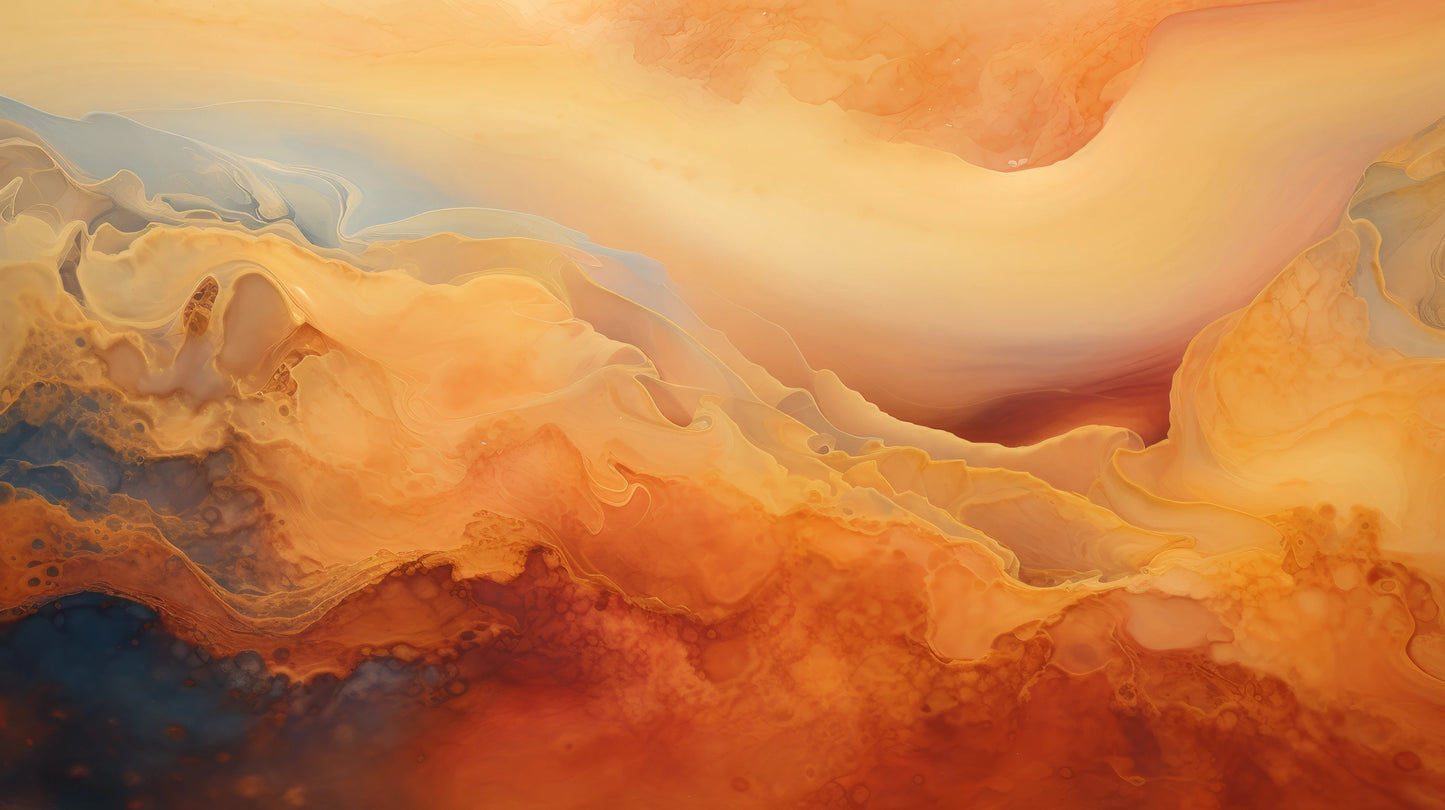 Prezentacja całego wzoru fototapety o nazwie Cratered Expanse