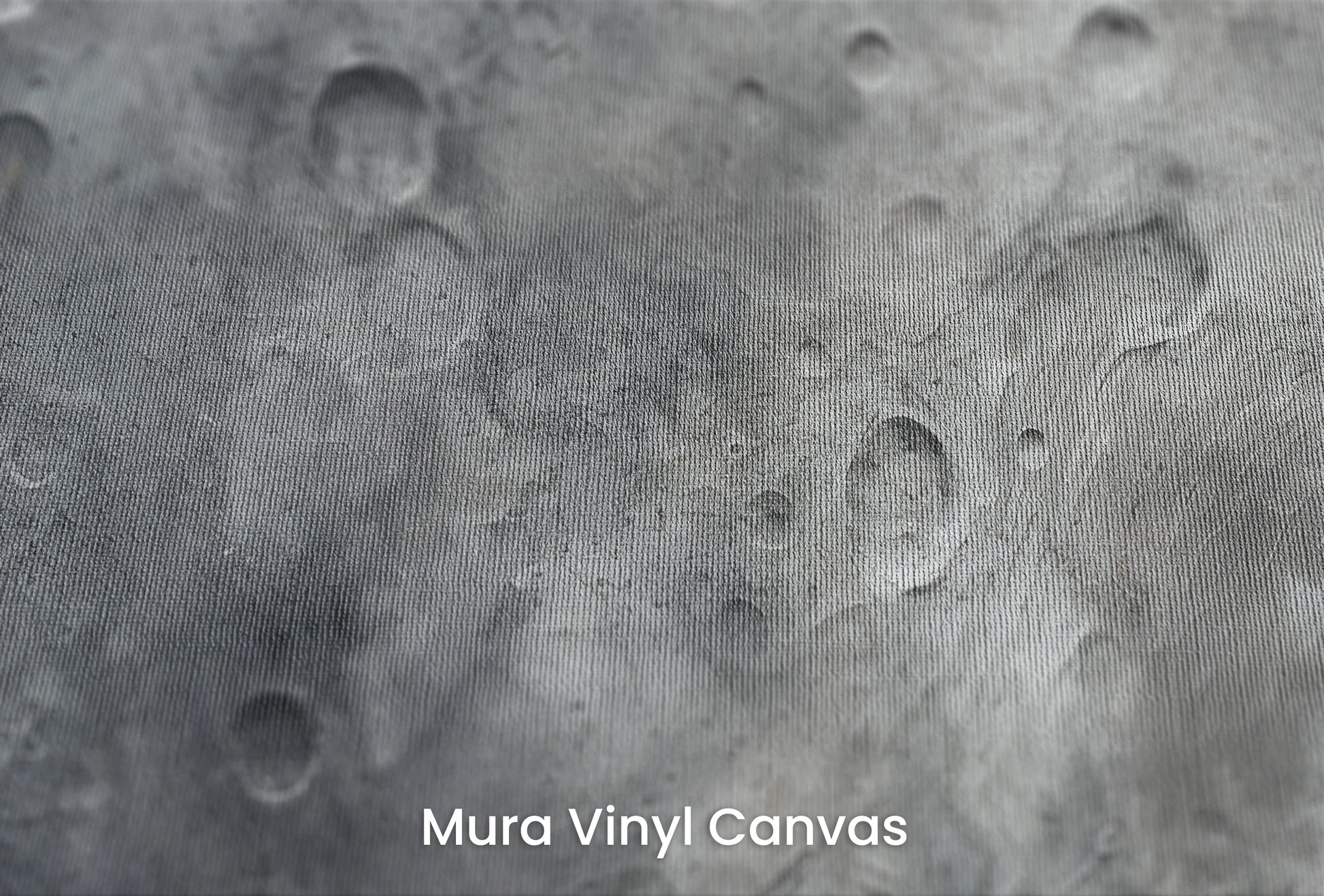 Zbliżenie na artystyczną fototapetę o nazwie Lunar Desert na podłożu Mura Vinyl Canvas - faktura naturalnego płótna.