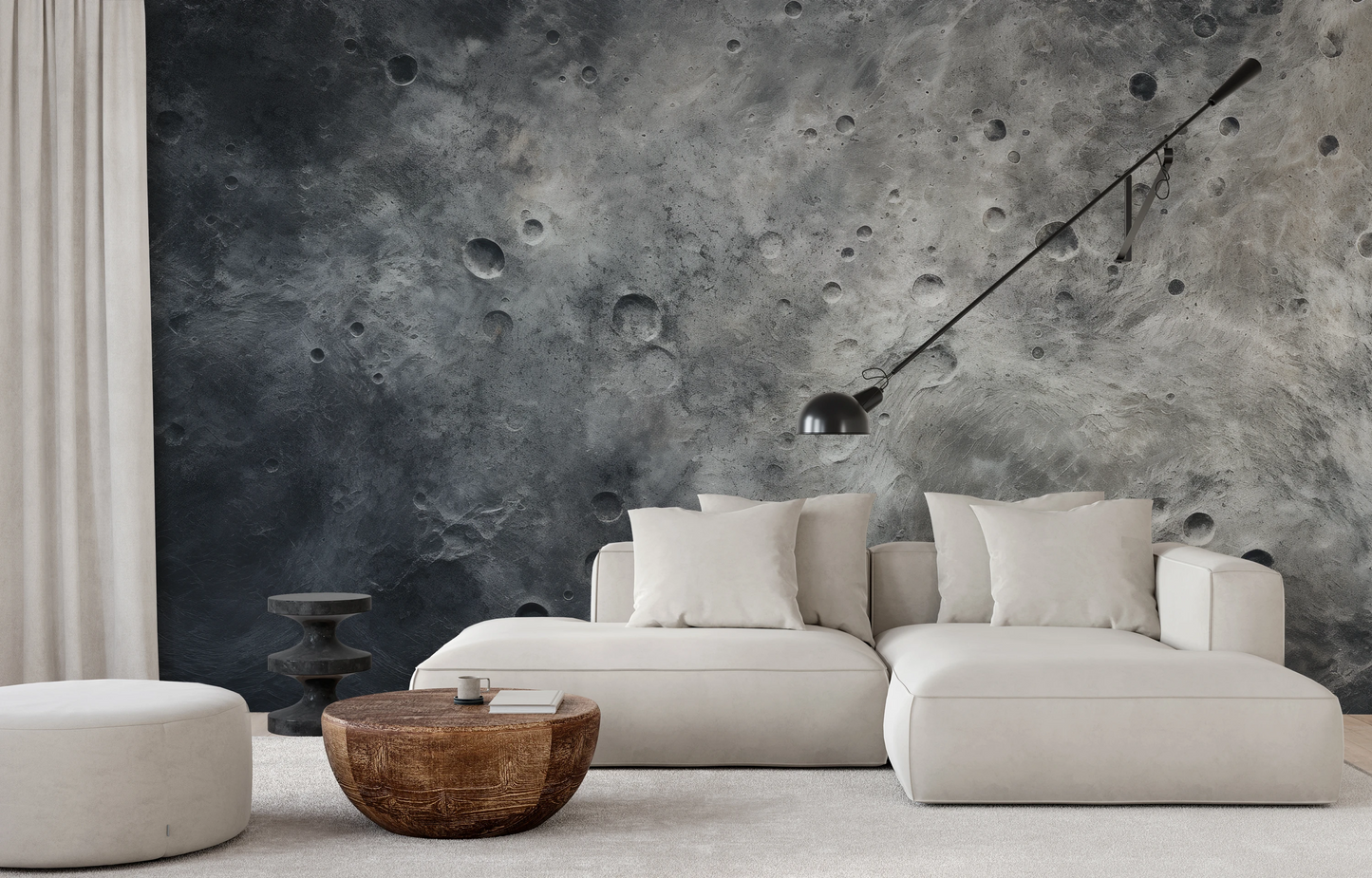 Fototapeta o nazwie Lunar Desert użyta w aranzacji wnętrza.