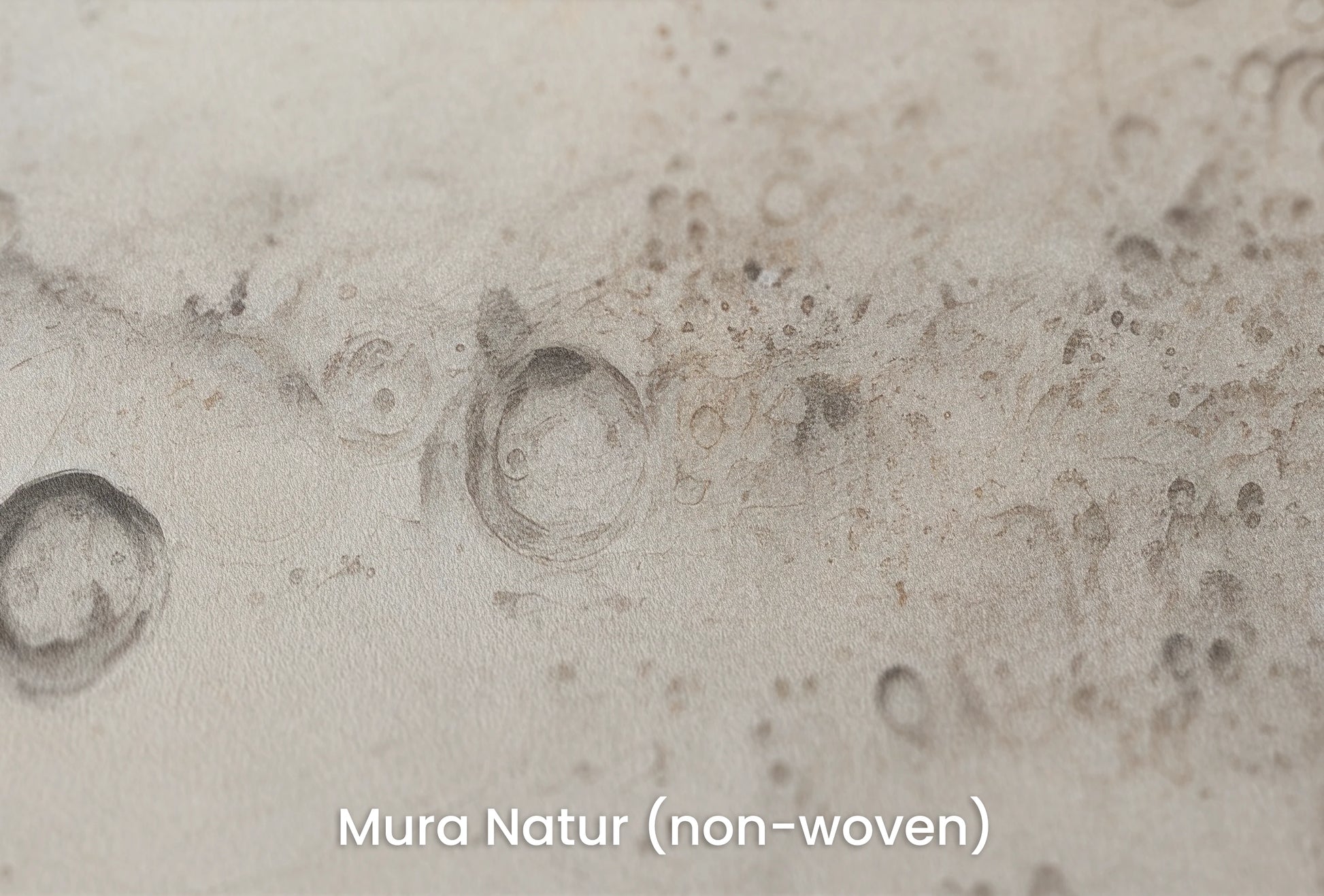 Zbliżenie na artystyczną fototapetę o nazwie Jupiter's Swirl na podłożu Mura Natur (non-woven) - naturalne i ekologiczne podłoże.