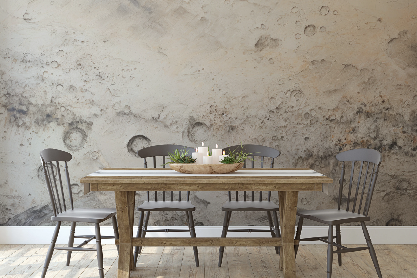 Fototapeta malowana o nazwie Jupiter's Swirl pokazana w aranżacji wnętrza.