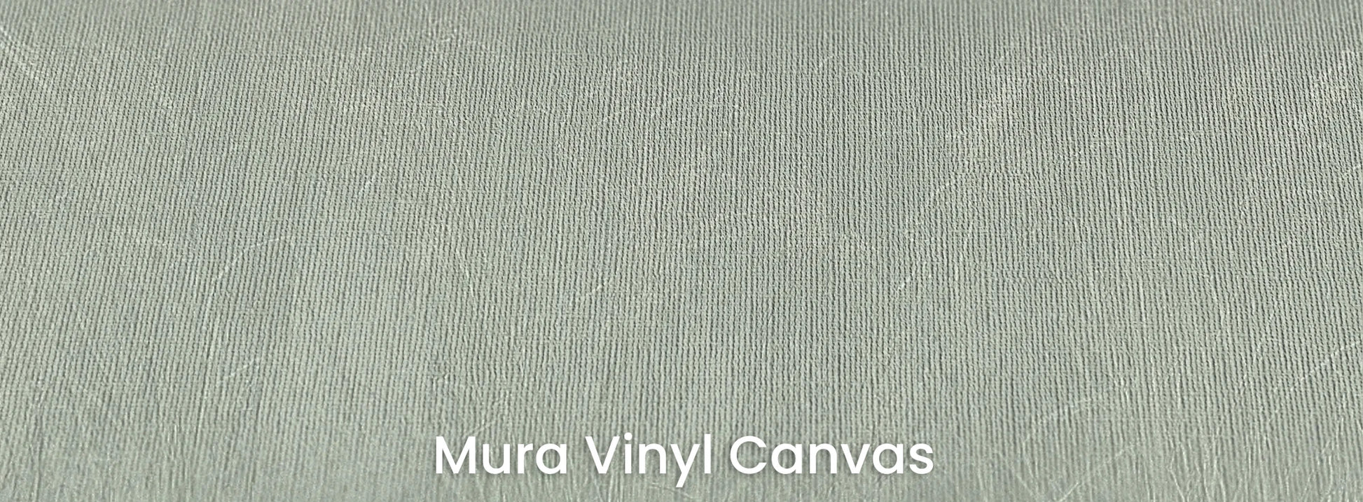 Zbliżenie na fototapetę SILENT SHORE - tapeta z mglistą trawą w szarej tonacji na podłożu o fakturze płótna.