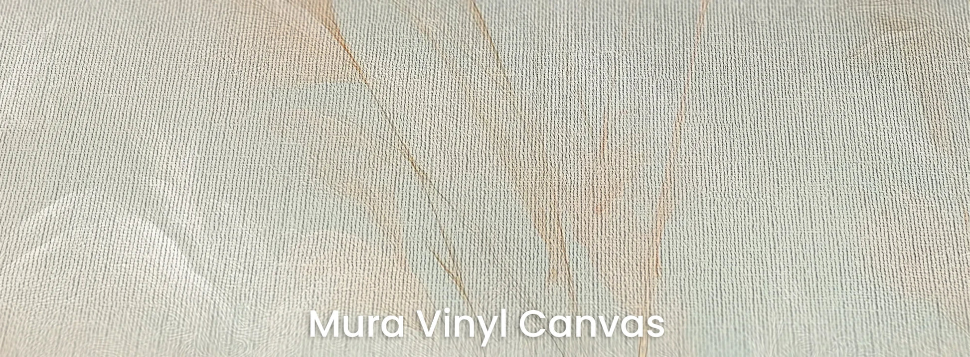 Zbliżenie na fototapetę OPAL WHISPERS - tapeta z delikatnymi trawami w pastelowych odcieniach na podłożu o fakturze płótna.