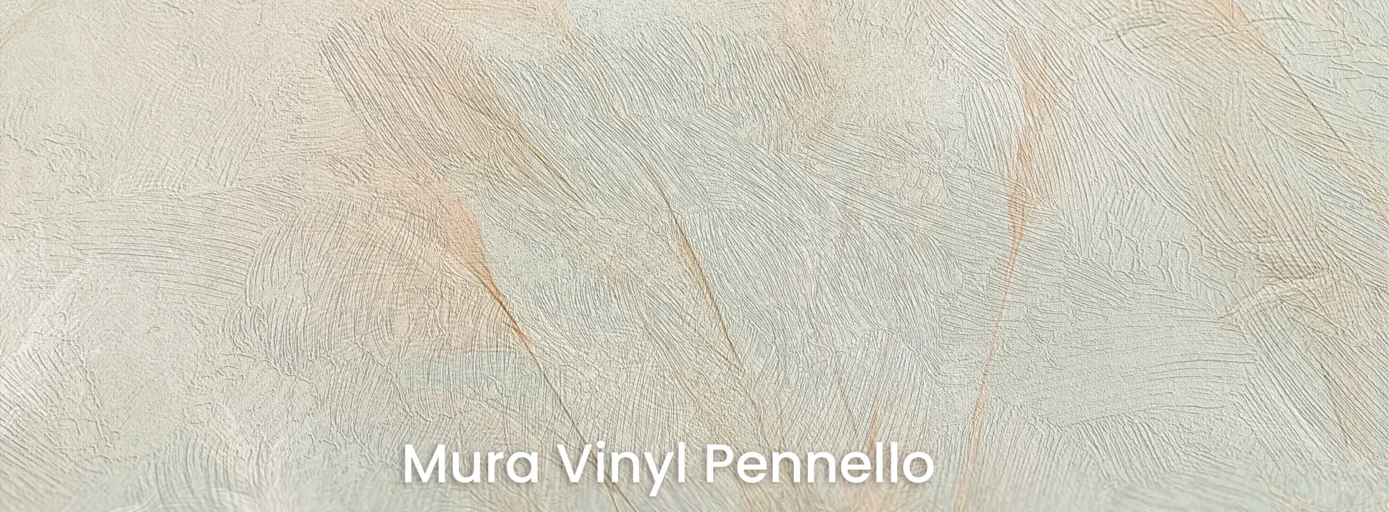 Zbliżenie na fototapetę OPAL WHISPERS - tapeta z delikatnymi trawami w pastelowych odcieniach na podłożu o fakturze pociągnięć pędzla.