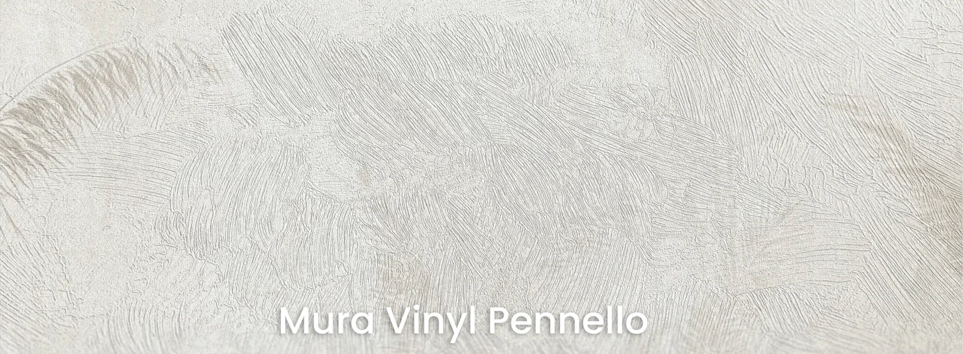 Zbliżenie na fototapetę MORNING MIST - tapeta z mglistymi trawami w szarościach na podłożu o fakturze pociągnięć pędzla.