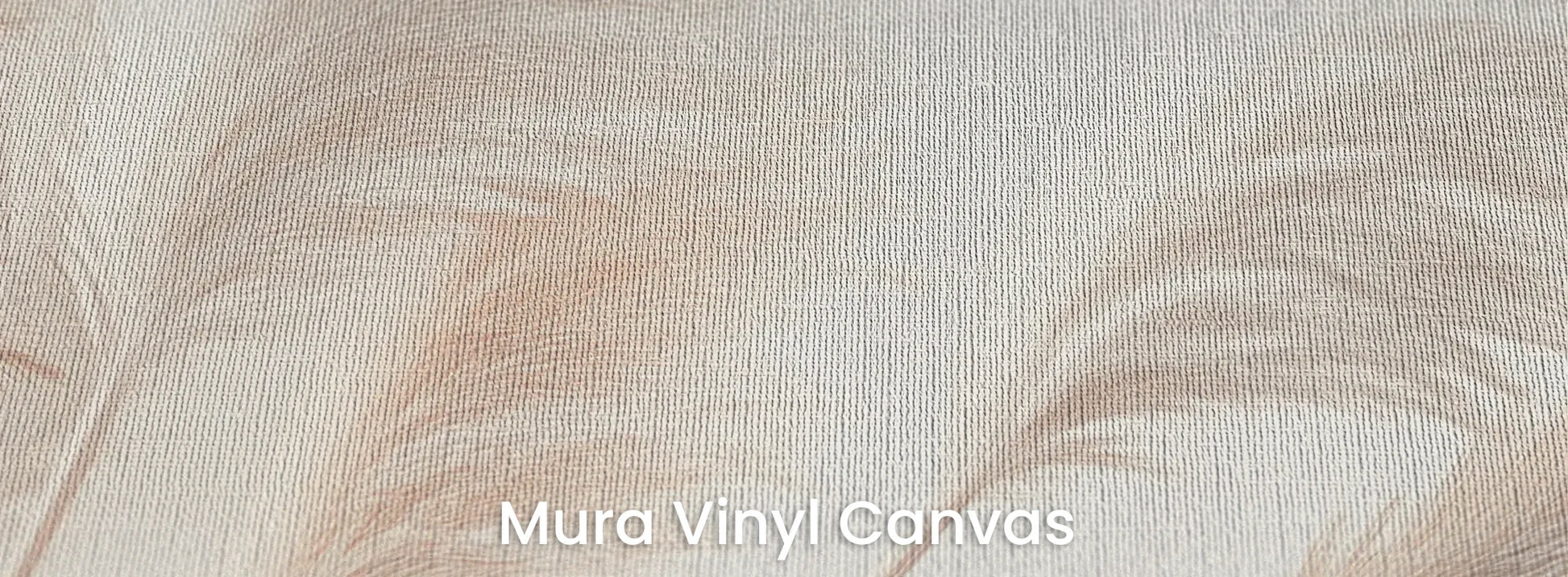 Zbliżenie na fototapetę DESERT WHISPERS - tapeta z delikatnymi źdźbłami trawy w beżowych odcieniach na podłożu o fakturze płótna.