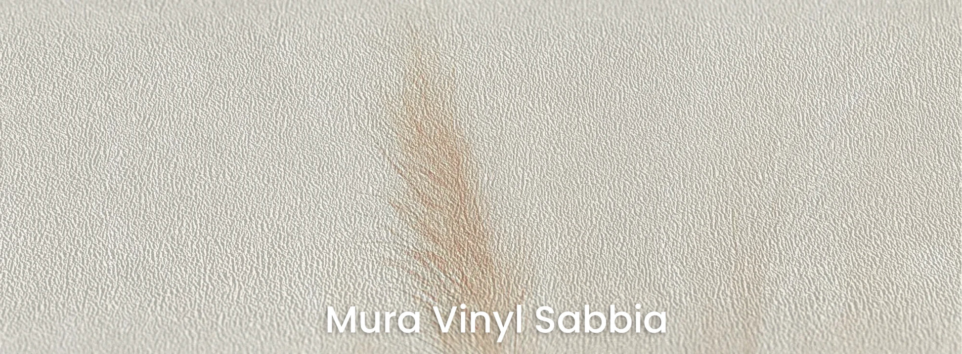 Zbliżenie na fototapetę IVORY SERENITY - tapeta z delikatnymi trawami na beżowym tle na podłożu o strukturze ziarna piasku.