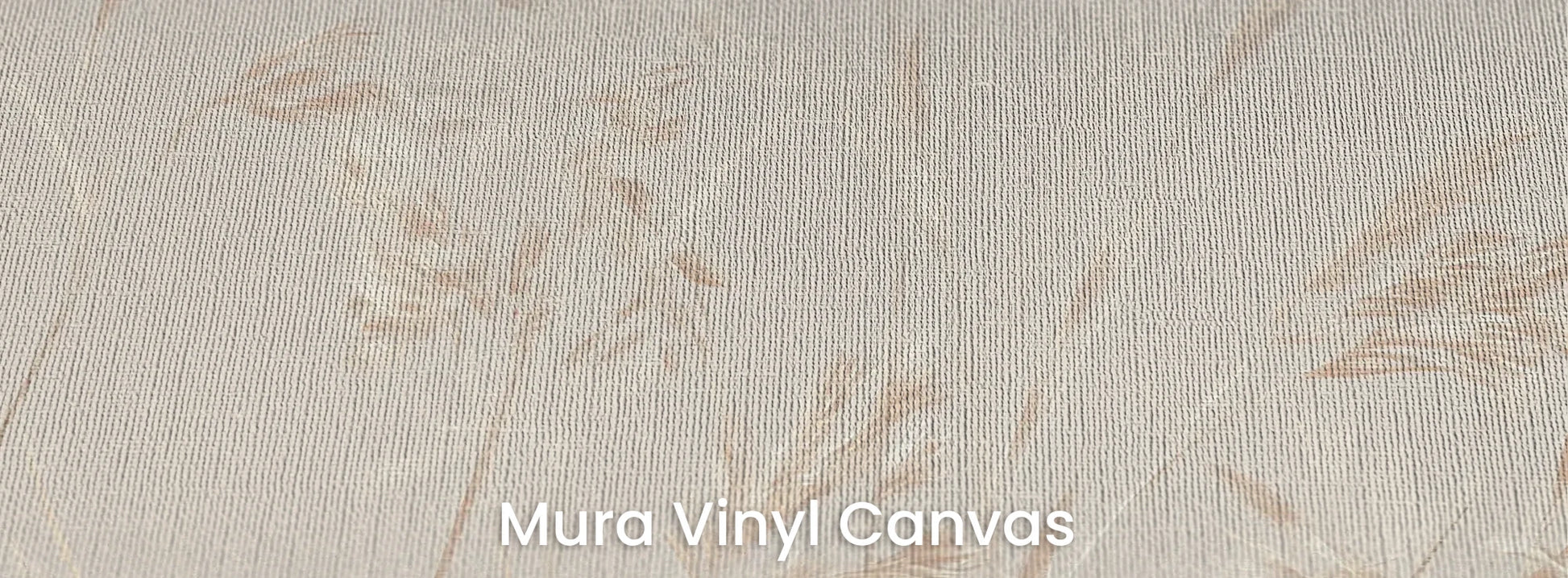 Zbliżenie na fototapetę PLATINUM BREEZE - tapeta z delikatnymi źdźbłami traw w jasnych beżach na podłożu o fakturze płótna.