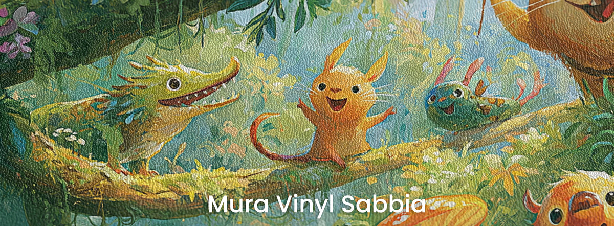 MOSSY BRANCH CROWD - bajkowy las pełen leśnych stworków — Mura Sabbia