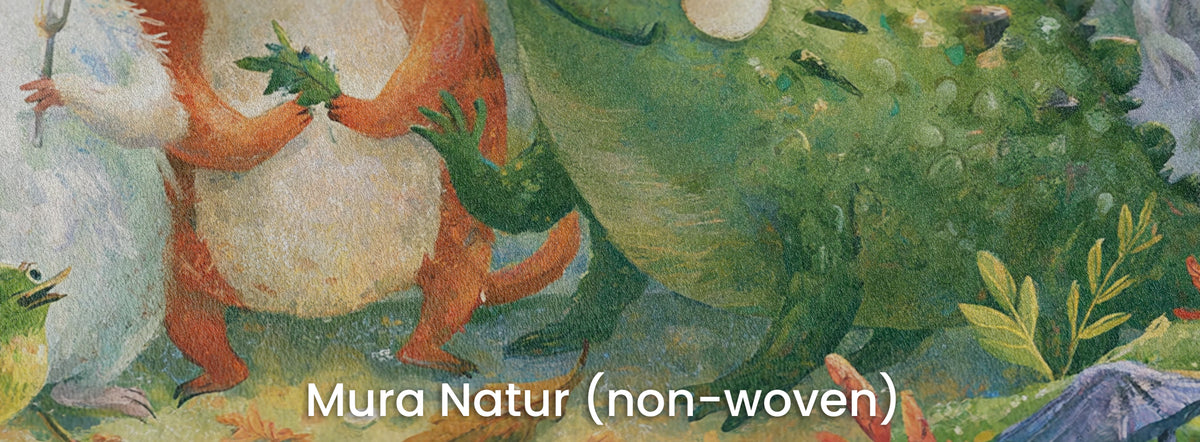 FERN TRAIL TROOP - tapeta z leśnymi zwierzętami — Mura Natur