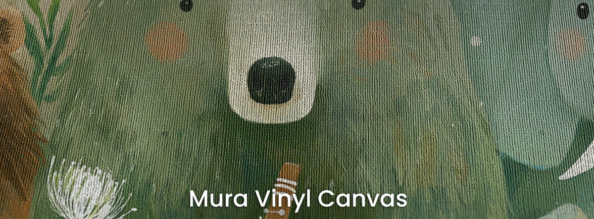 LULLABY GROVE - leśny koncert zwierząt wśród paproci — Mura Canvas
