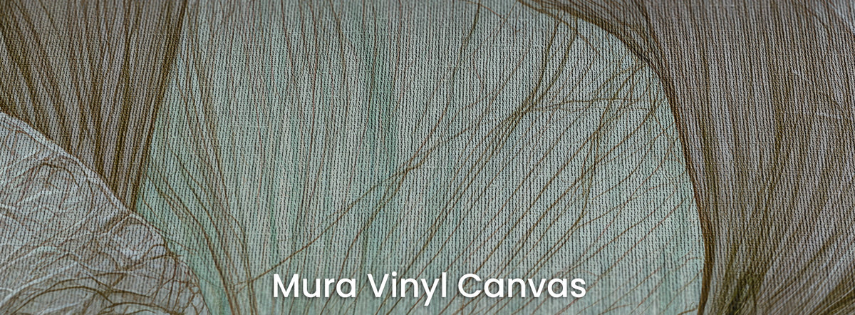 ABALONE sur le support Mura Vinyl Canvas – trame de toile