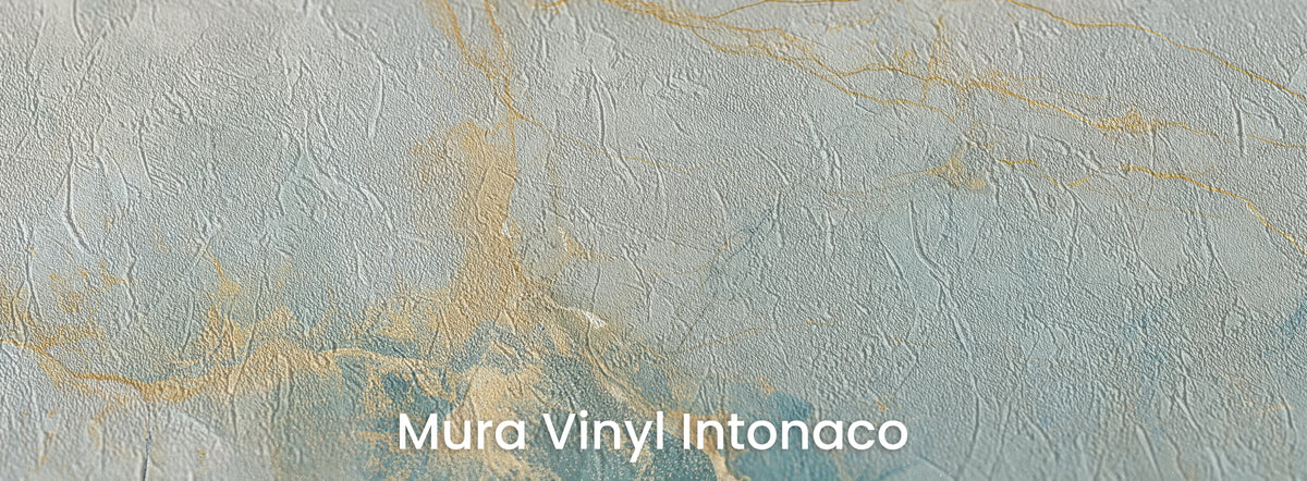 ALABASTER COVE na podłożu Mura Vinyl Intonaco – faktura tartego tynku