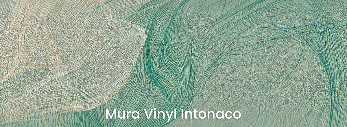 ALOE SHAWL na podłożu Mura Vinyl Intonaco – tynkowa faktura