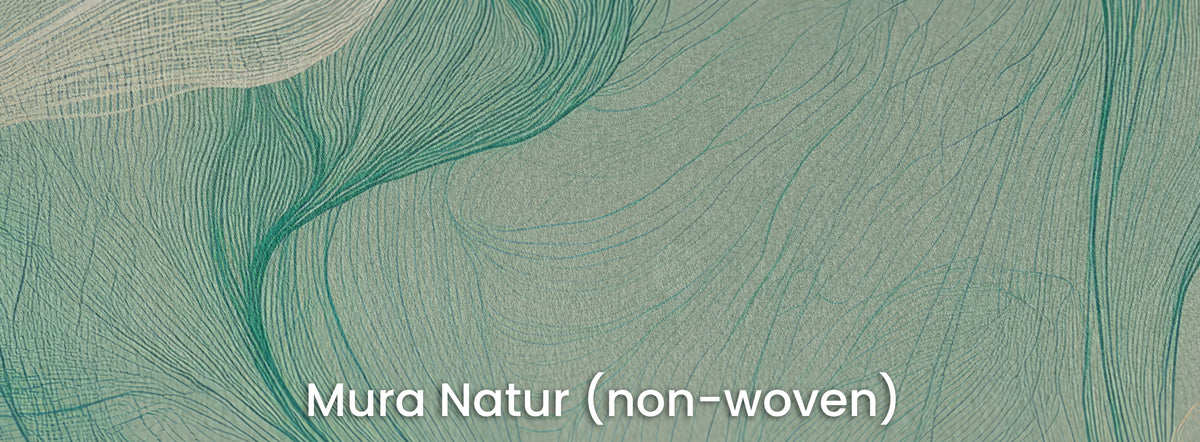 ALOE SHAWL na podłożu Mura Natur – matowa włóknina