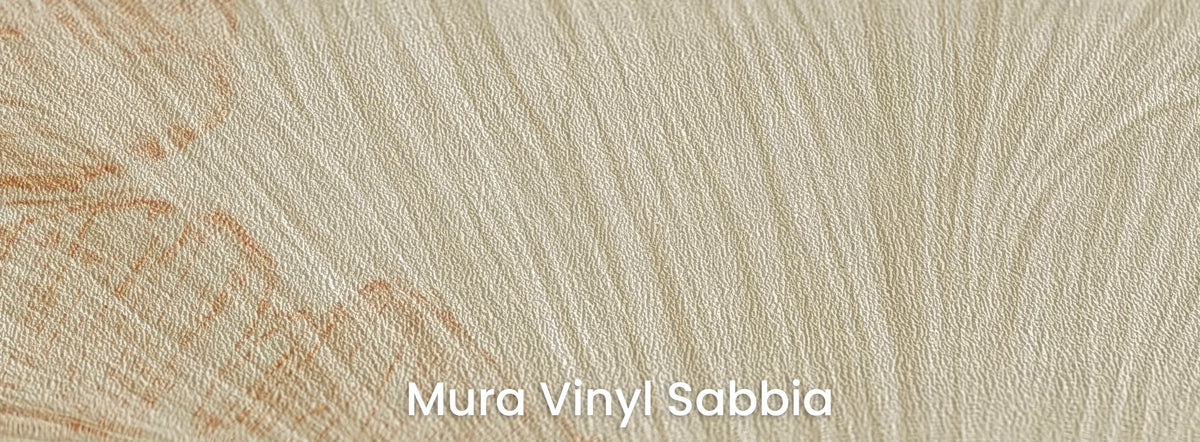 AMPHORA on Mura Vinyl Sabbia – grainy sand texture