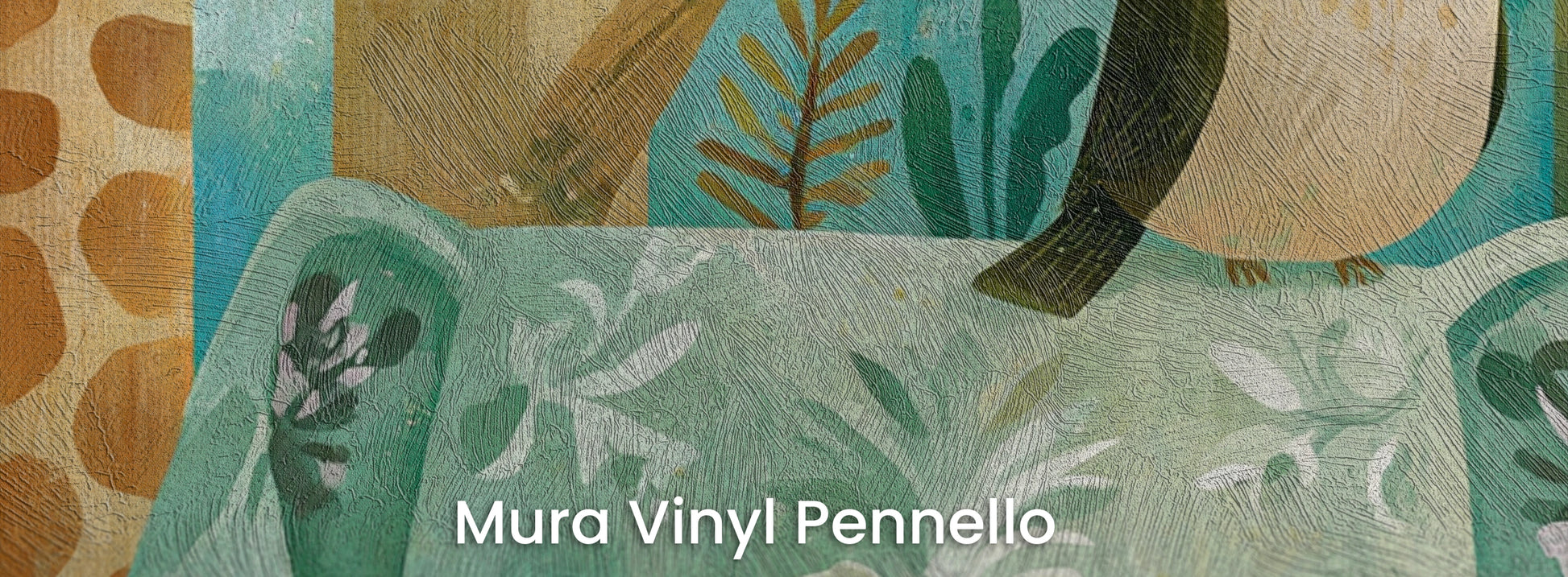 EMERALD THICKET - malarska tapeta z leśnymi zwierzętami — Mura Pennello