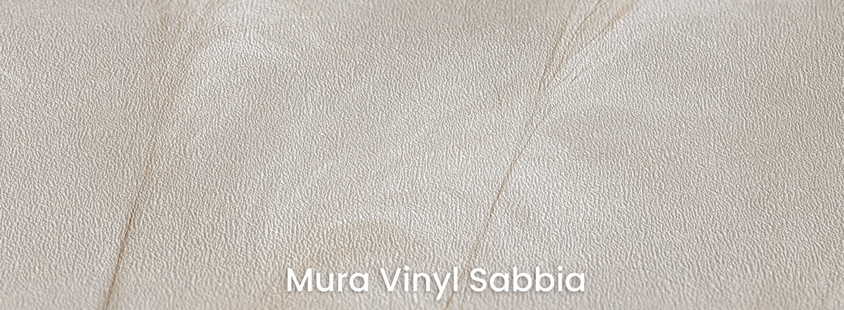 BECALMED sur le support Mura Vinyl Sabbia – texture granuleuse