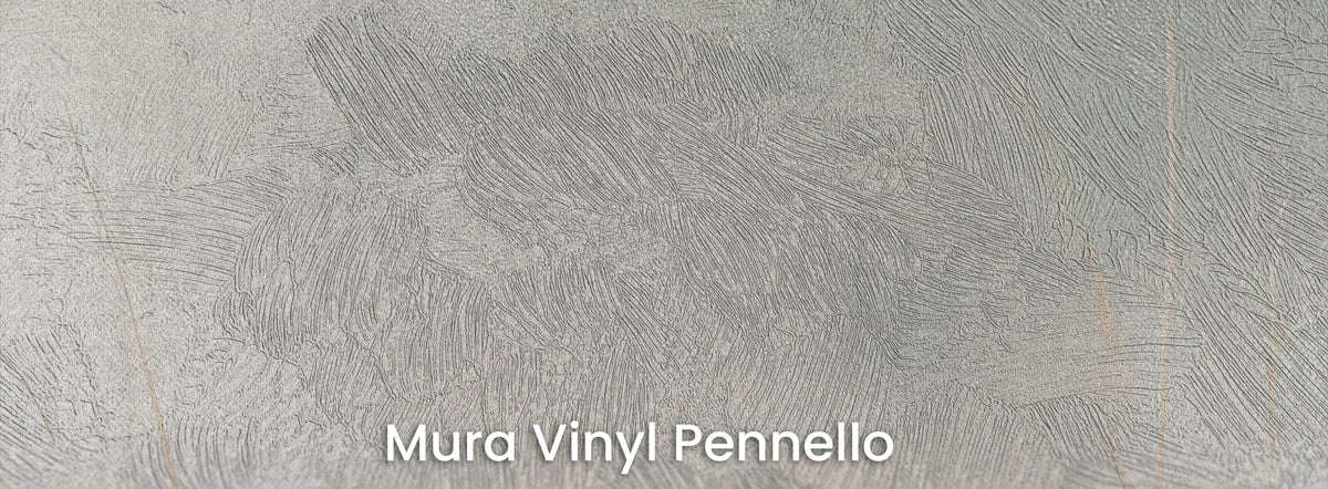 BETWEEN GUSTS sur le support Mura Vinyl Pennello – texture de coups de pinceau