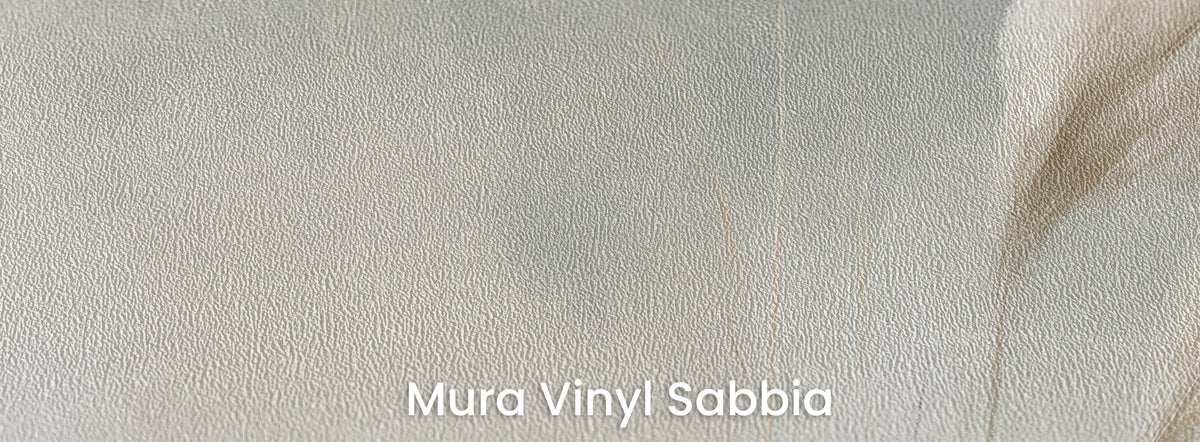 BETWEEN GUSTS sur le support Mura Vinyl Sabbia – texture granuleuse