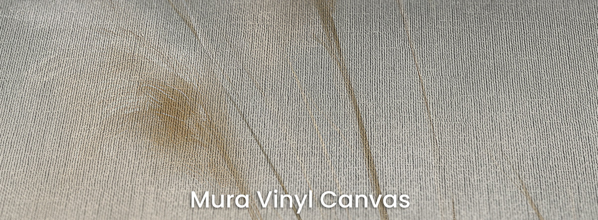 BLUE UPDRAFT sur le support Mura Vinyl Canvas – trame de toile