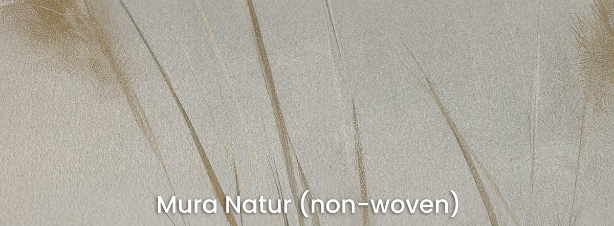 BLUE UPDRAFT sur le support Mura Natur – intissé mat