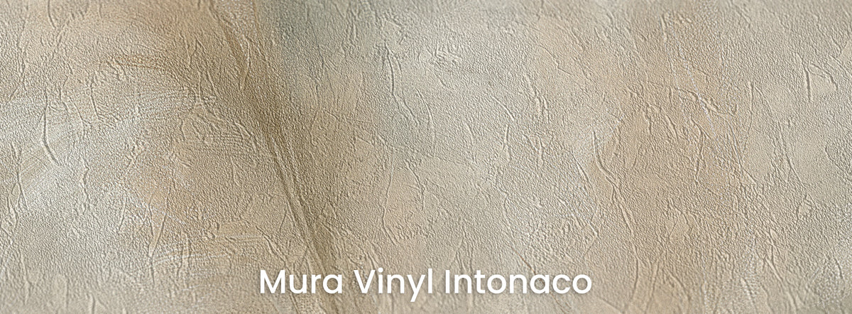 CASHMERE TUFTS sur le support Mura Vinyl Intonaco – texture d'enduit