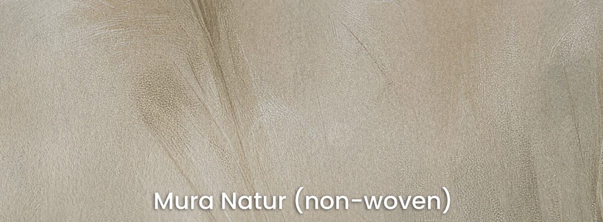 CASHMERE TUFTS sur le support Mura Natur – intissé mat