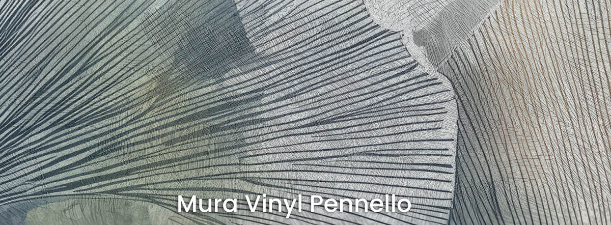 CELADON WASH sobre el soporte Mura Vinyl Pennello – pinceladas visibles