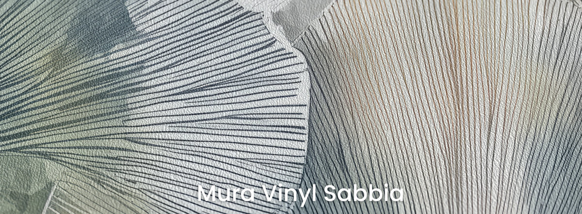 CELADON WASH sobre el soporte Mura Vinyl Sabbia – grano de arena