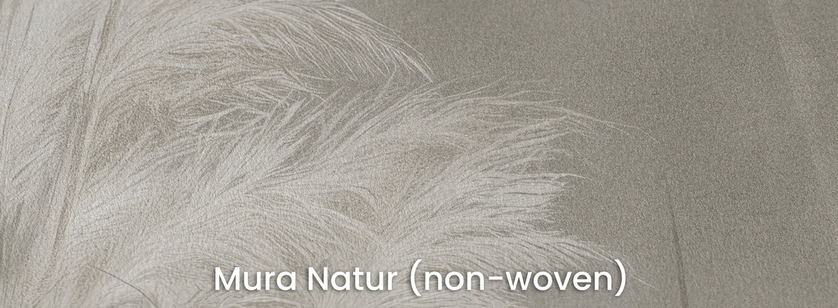 CHALK CRESCENDO auf dem Trägermaterial Mura Natur – mattes Vlies