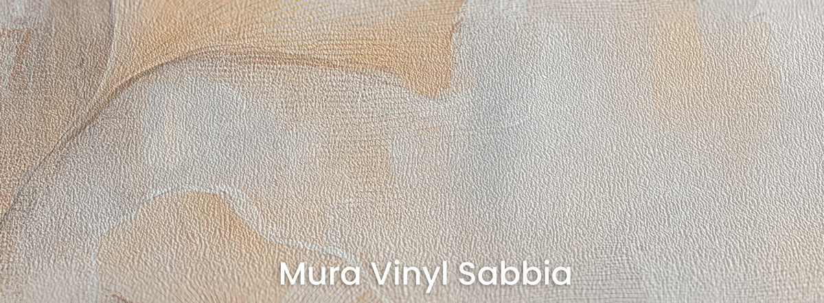 CHAMOIS POSY su supporto Mura Vinyl Sabbia – texture granulosa