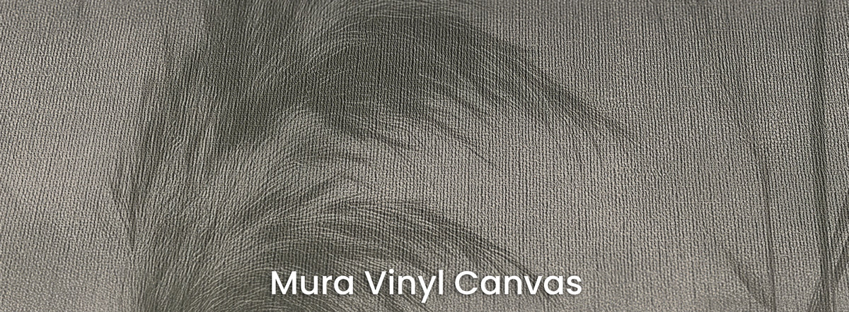 CHARCOAL RUSHES sur le support Mura Vinyl Canvas – texture de toile