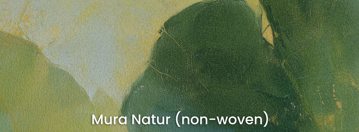CHARTREUSE on Mura Natur – matt non-woven