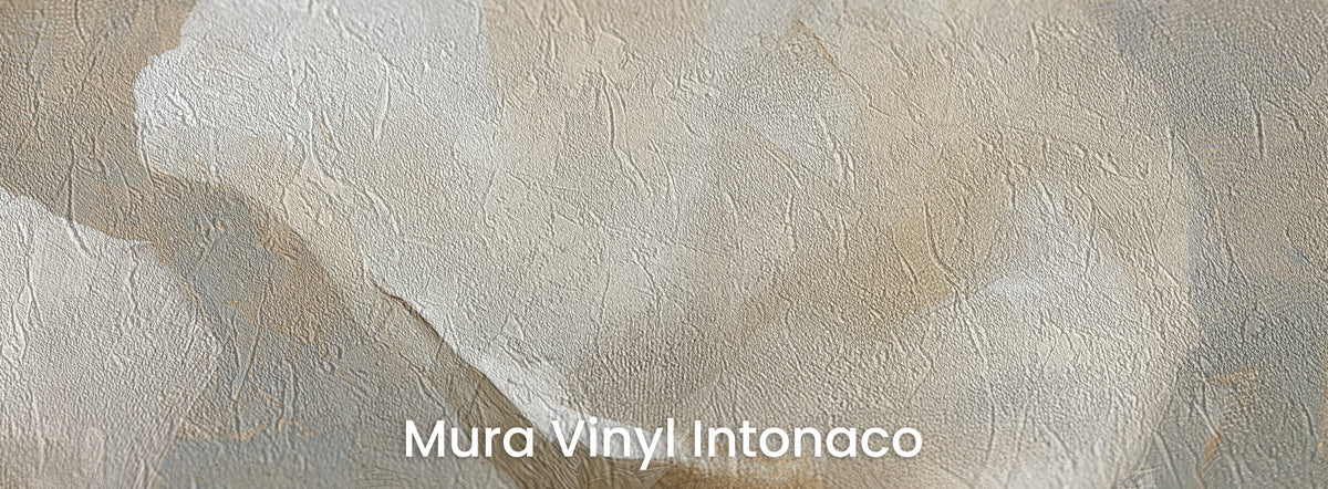 CHIFFON auf Mura Vinyl Intonaco – Reibeputz-Struktur