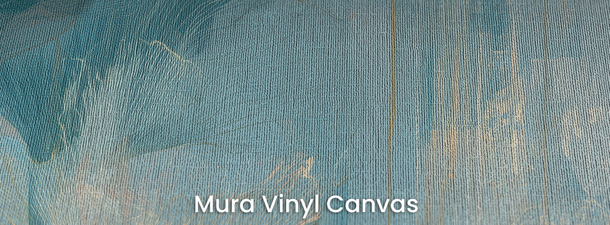 CLOUDBURST auf Mura Vinyl Canvas – Leinwandgewebe unter den senkrechten Läufen