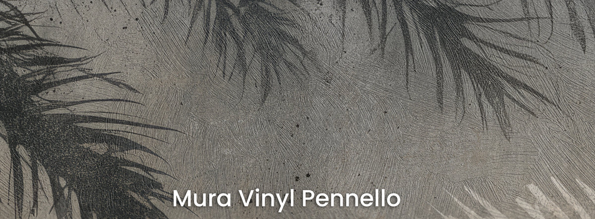 COUNTERPOINT on Mura Vinyl Pennello – visible brushstrokes