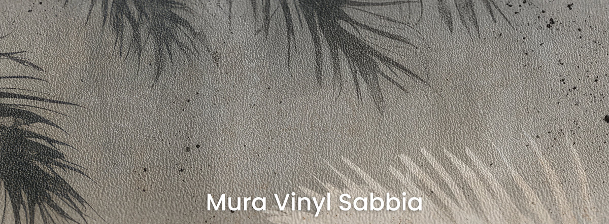 COUNTERPOINT on Mura Vinyl Sabbia – grainy sand texture