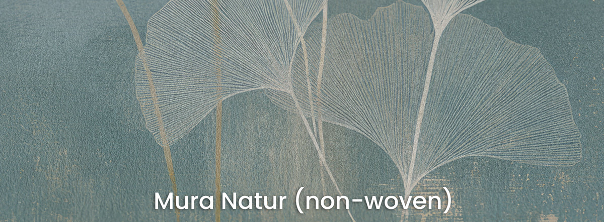 CRACKLE GLAZE sur le support Mura Natur – intissé mat