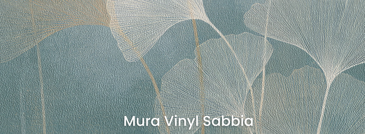CRACKLE GLAZE sur le support Mura Vinyl Sabbia – gros grain de sable