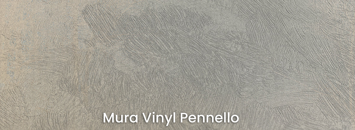 CRAQUELURE sur le support Mura Vinyl Pennello – coups de pinceau visibles