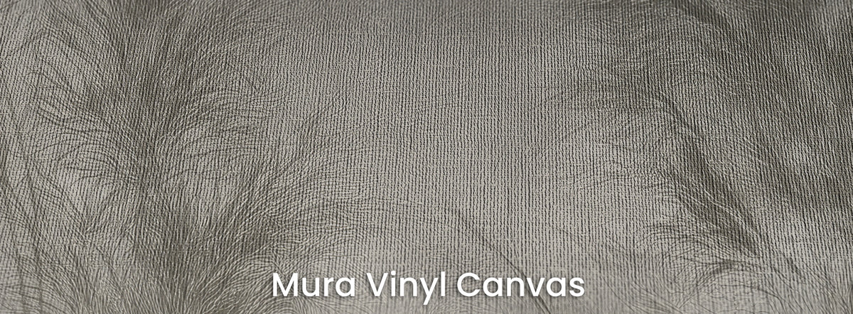 CREASED LINEN auf dem Trägermaterial Mura Vinyl Canvas mit Leinwandstruktur