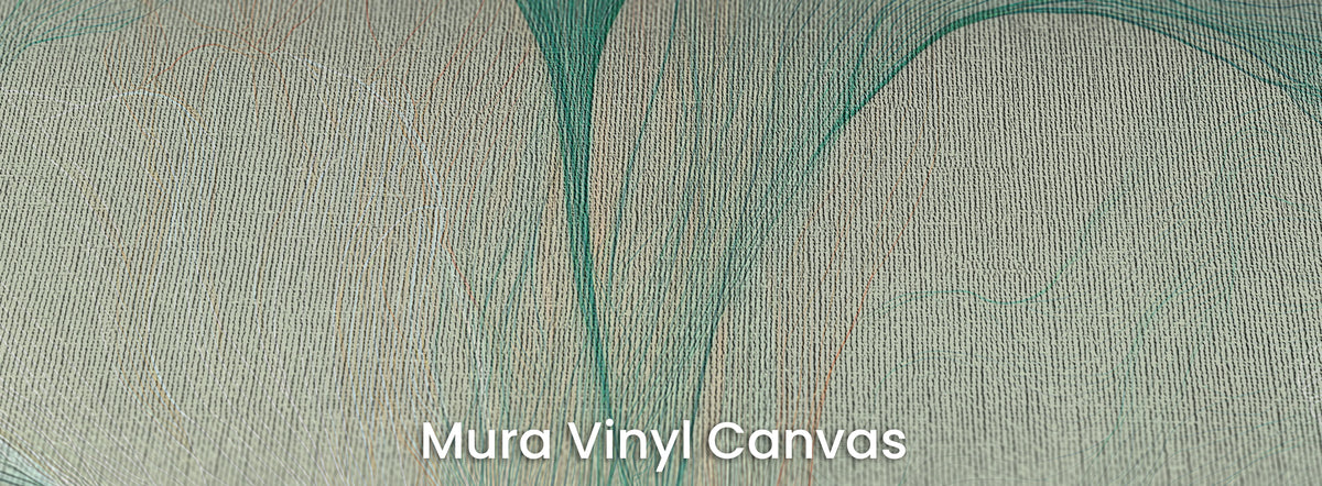 DEWFALL sur support Mura Vinyl Canvas – texture de toile