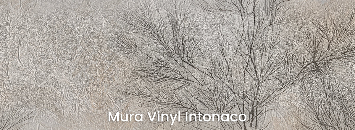 DOVE FILIGREE on Mura Vinyl Intonaco – plaster texture