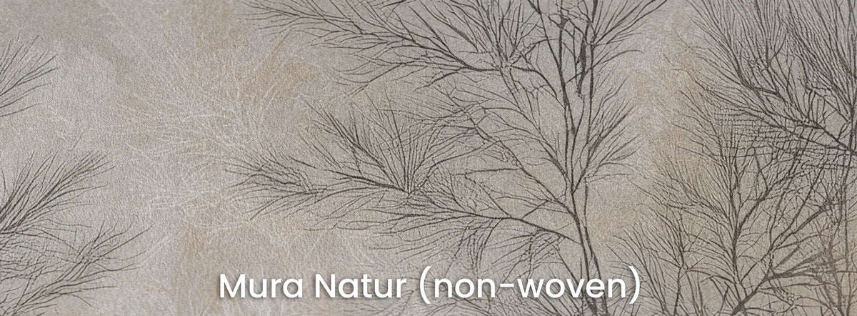 DOVE FILIGREE on Mura Natur – matt non-woven