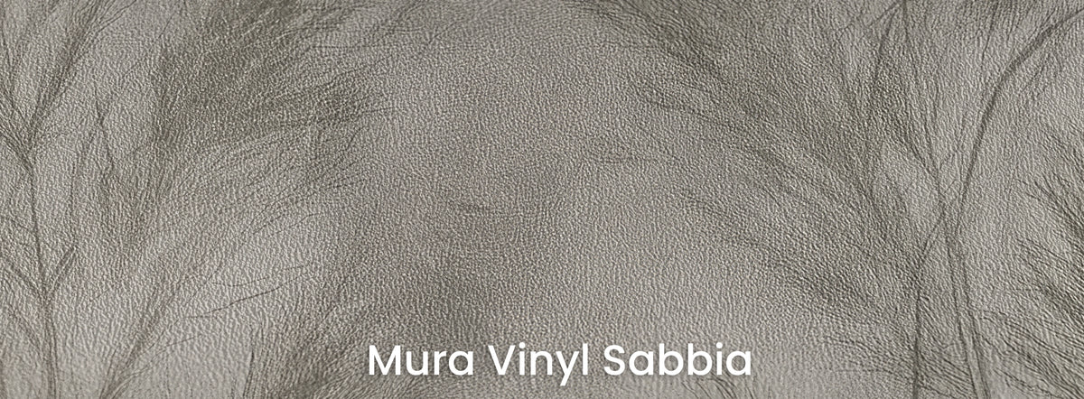 DOVE GRASSES sobre el soporte Mura Vinyl Sabbia – textura granulada