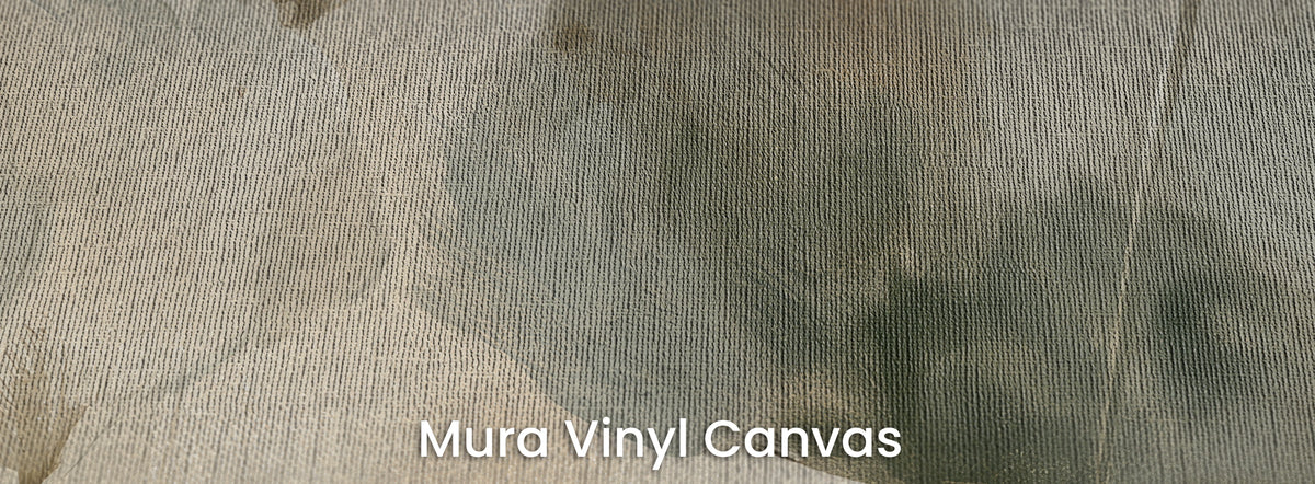 DOVE LANTERNS auf Mura Vinyl Canvas – Leinwandstruktur
