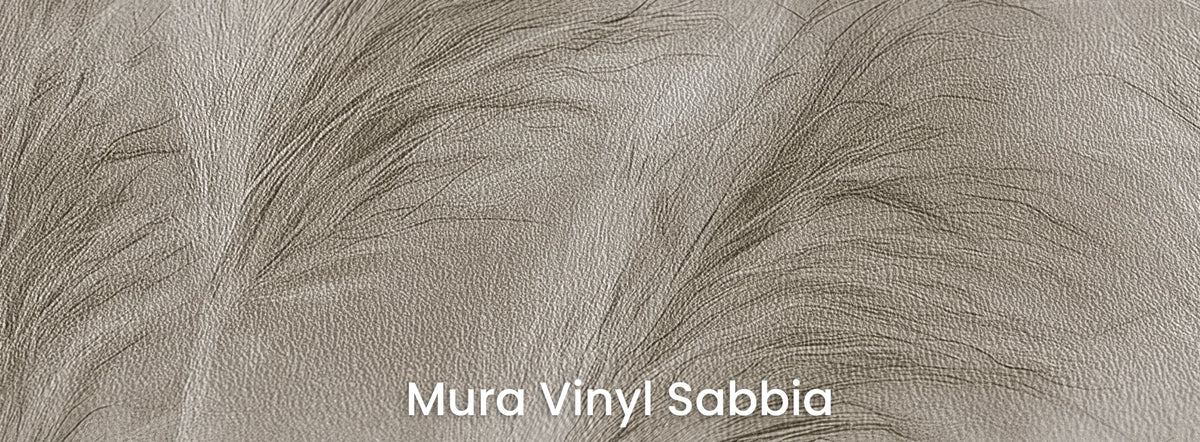 ESTANCIA EVENING on Mura Vinyl Sabbia with a coarse sand grain texture